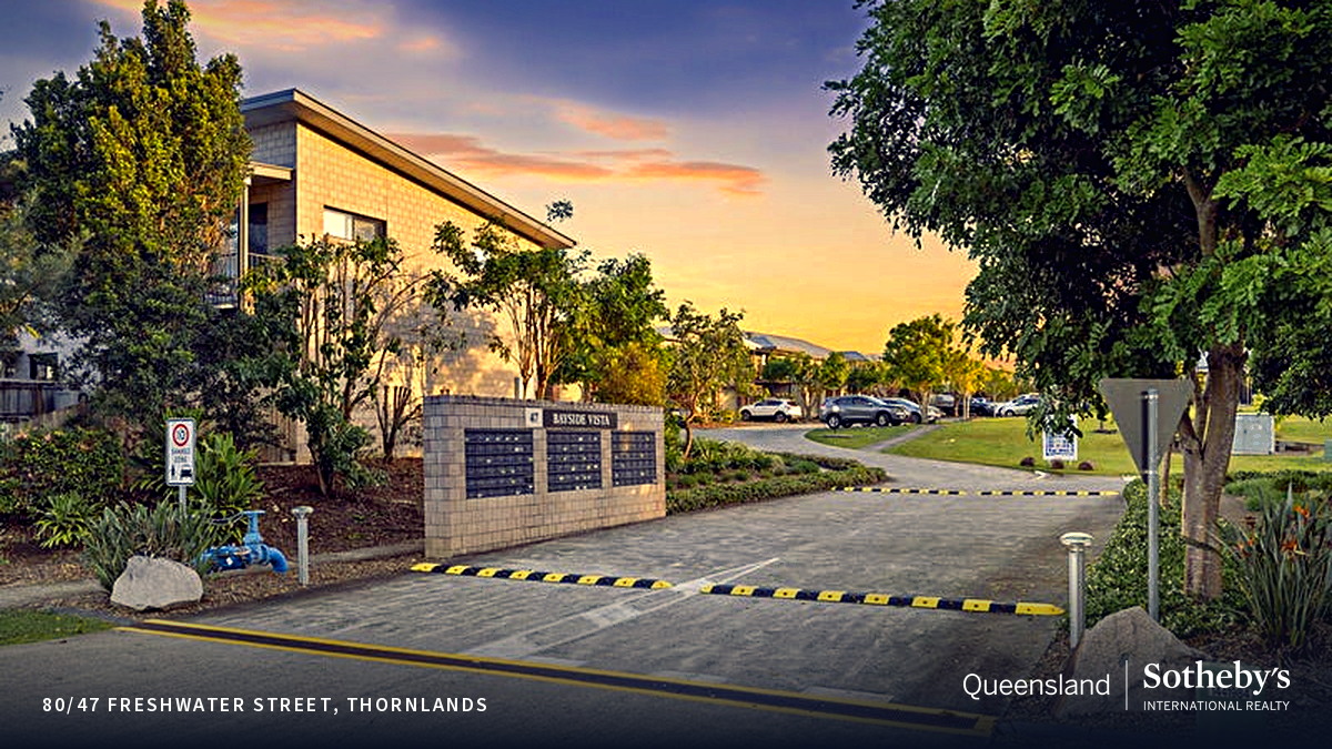 80/47 Freshwater Street, Thornlands at dusk